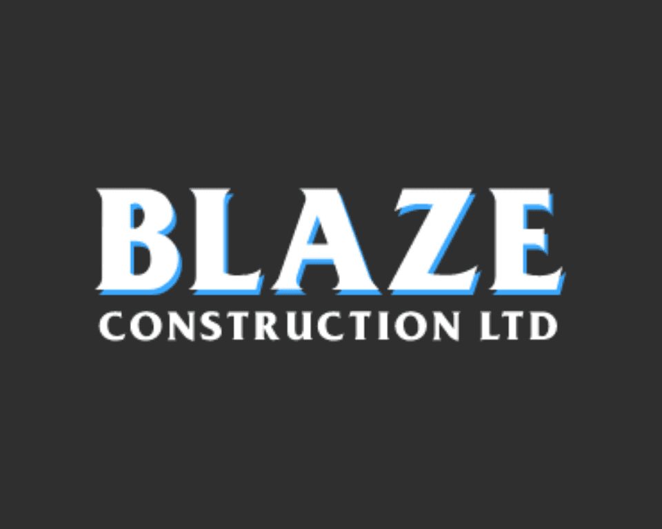 Blaze Construction Logo