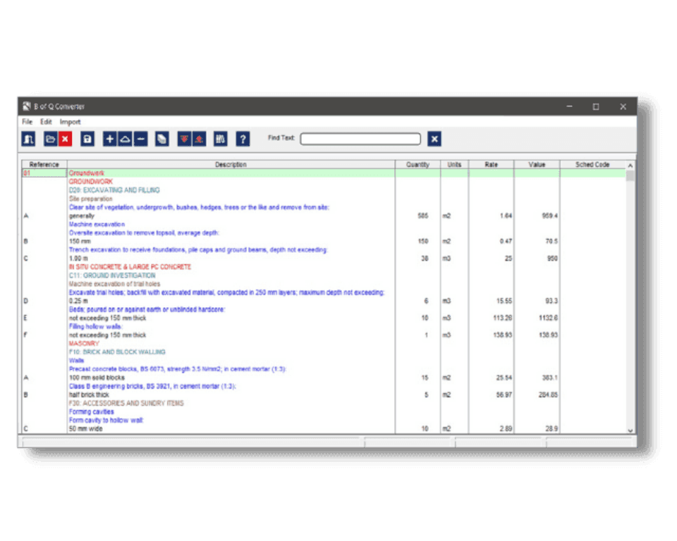 Construction estimating software 9 1