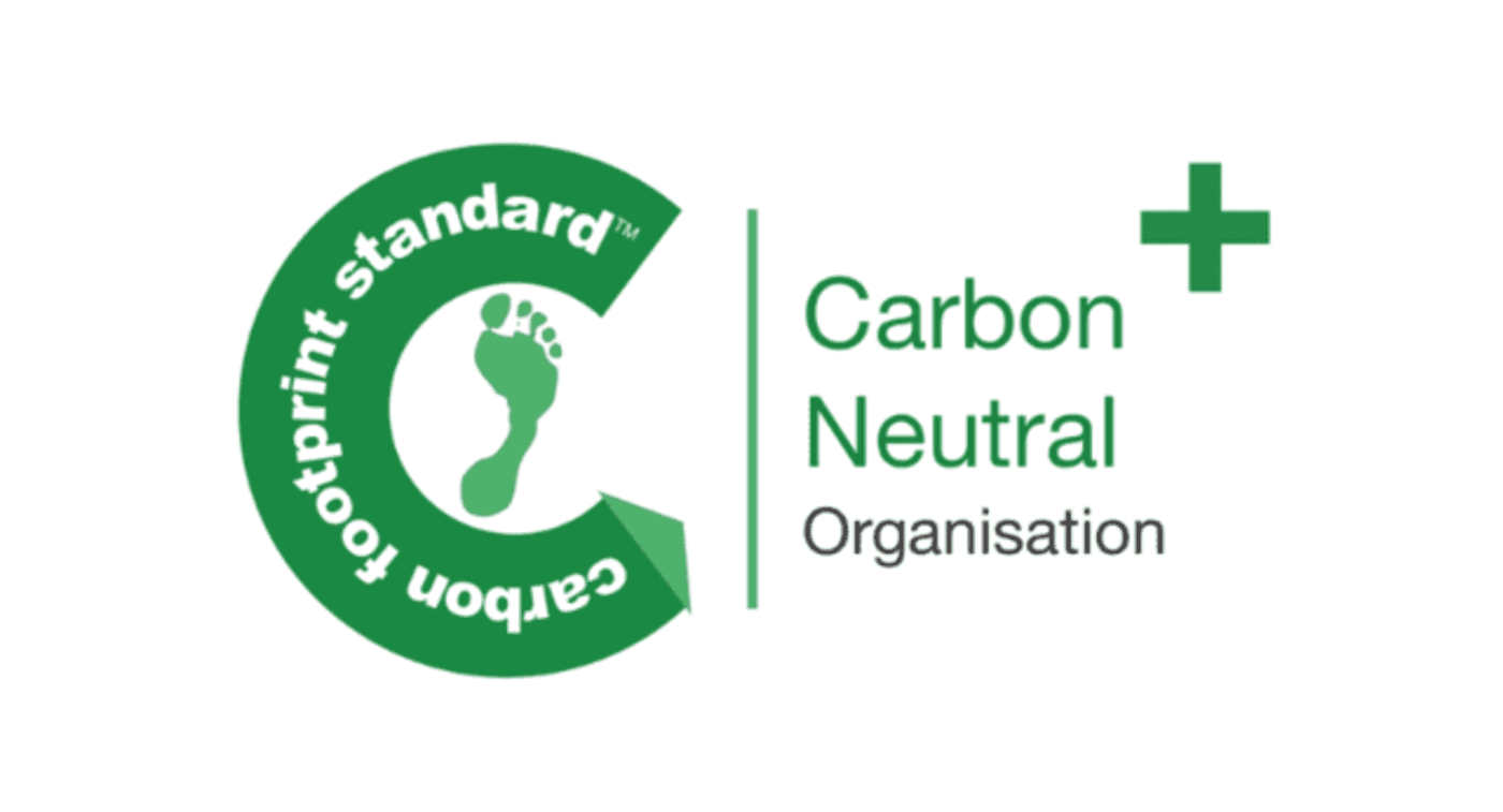 Carbon neutral plus logo